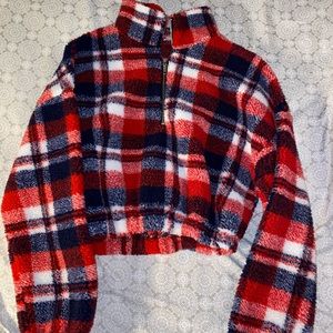 Fuzzy and Soft Christmas Pull Over
